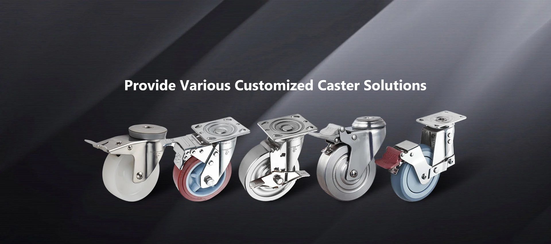 โรงงาน Casters Casters ทั่วไป