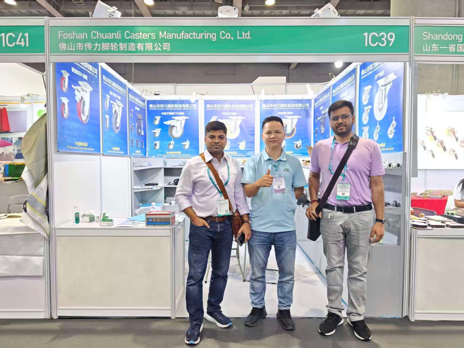 CMCL Casters จัดแสดงลูกล้อคุณภาพสูงที่หลากหลาย ส่องแสงควบคู่ไปกับงานแคนตันแฟร์