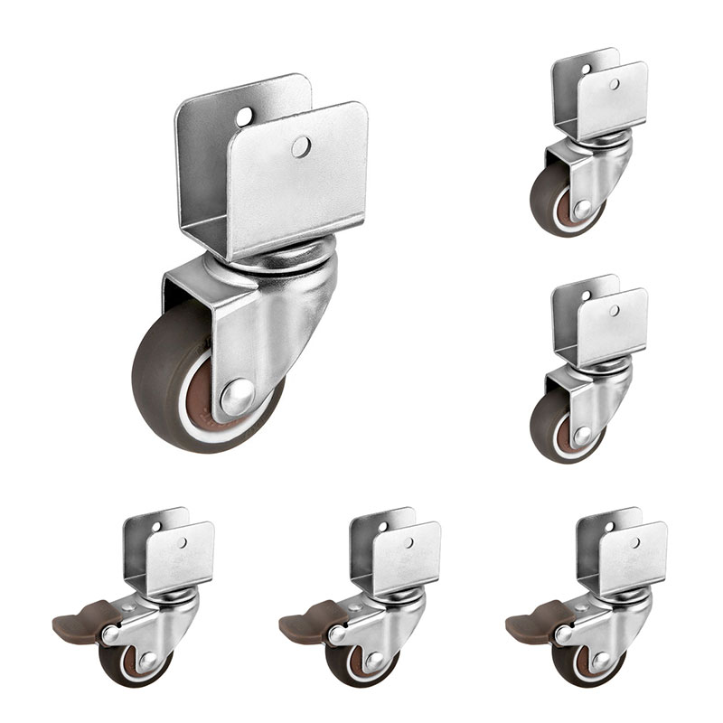 ลูกล้อเฟอร์นิเจอร์ U-Bracket