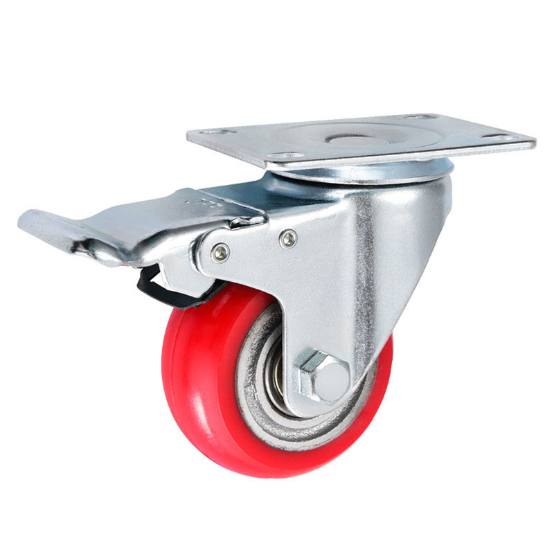 Medium Duty Casters PU on Cast Iron