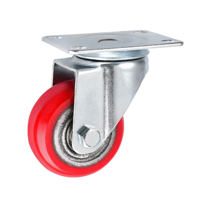 Medium Duty Casters PU on Cast Iron