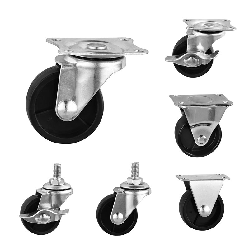 วงล้อ Light Casters Black PP