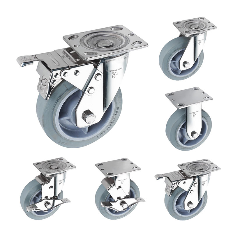 SUS304 Casters Heavy Duty Performa Wheel